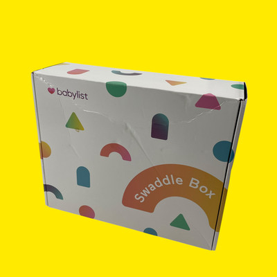 NEW Babylist Swaddle Box for Newborns ergoPouch Love to Dream Halo #7000 z54/7