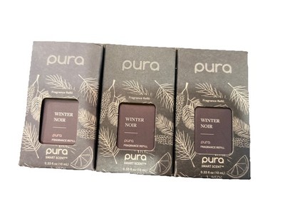 PURA Smart Fragrance Refill Winter Noir Scent for Smart Diffuser 3 Pack