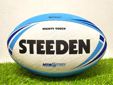 Vintage Steeden Mighty Touch NSW Touch Football Senior Rugby Ball New Unused