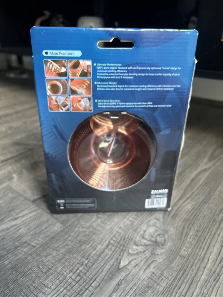 Zalman CNPS9700 LED Ultra Quiet CPU Cooler New Open Box - Image 3 of 4