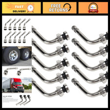 60 Truck Tire Valve Stems For 22.5 24.5 Aluminum Wheels - 20 Pack 9.7mm Ho 60 Truck Tire Valve Stems For 22.5 24.5 Aluminum Wheels - 20 Pack 9.7mm Ho