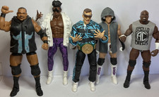 WWE Elite Lot of 5 action figures Gronk, Kidd, Lee, Crews, Dream - LOOSE