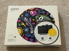Wacom Intuos Small Wireless Bluetooth Graphics Tablet Black, CTL4100WL/K0-AA