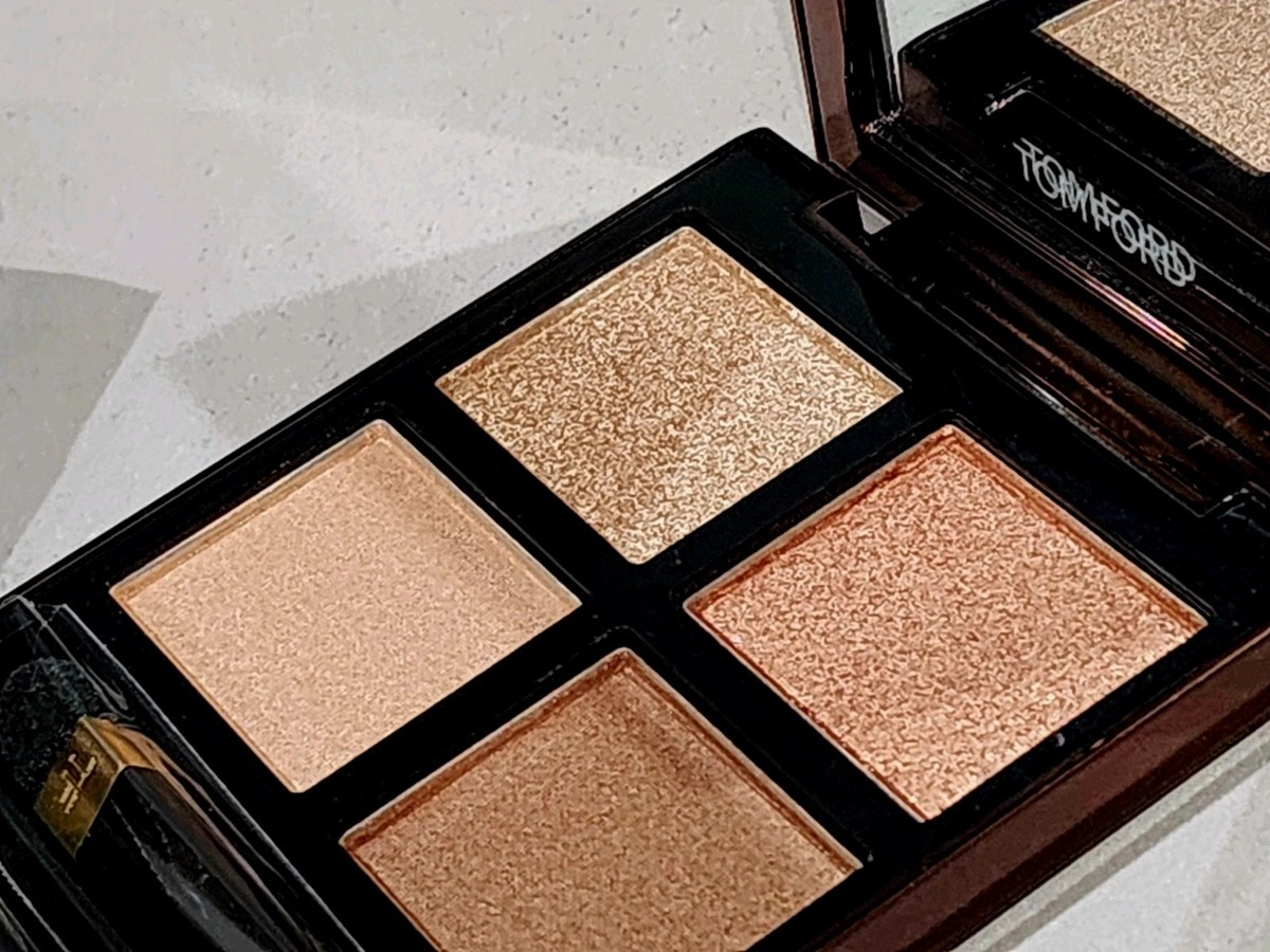 Tom Ford Eye Color Quad Eyeshadow Shade 01 GOLDEN MINK .35oz / 10g