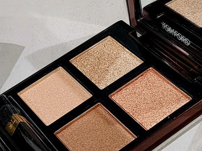 Tom Ford Eye Color Quad Eyeshadow Shade 01 GOLDEN MINK .35oz / 10g