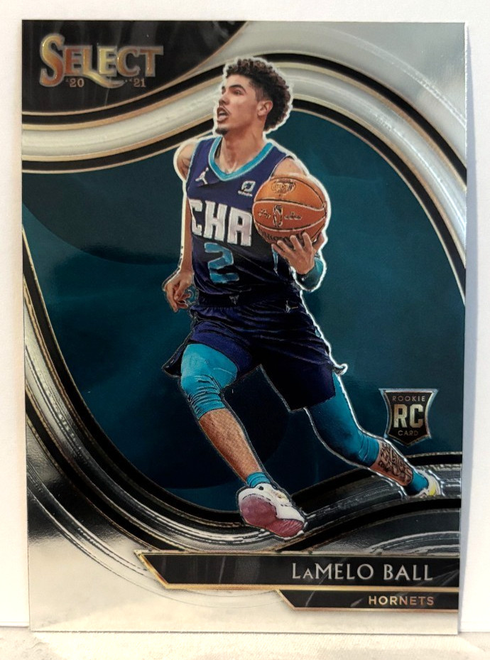 Lamelo Ball 2020-21 Select Courtside Base RC Charlotte Hornets #298