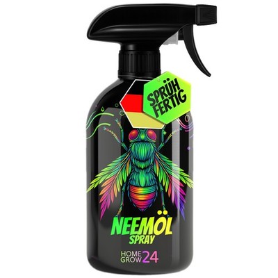 Homegrow24 Neemöl Spray   500ml Sprühfertig   Pflanzenpflege & Vitalität  4 in 1