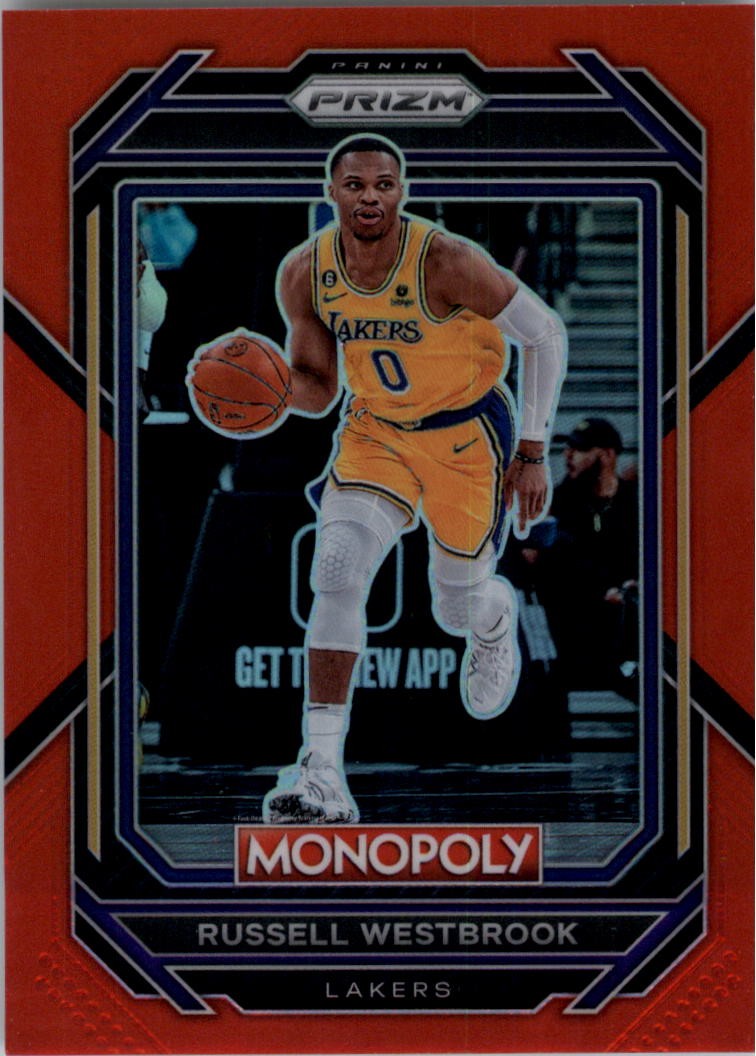 2022-23 Panini Prizm Monopoly Red #42 Russell Westbrook /99 - BSK