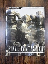 Final Fantasy XII Strategy Guide Limited Edition  Art Collection BradyGames Set