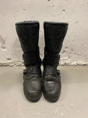 Sidi Adventure Gore-Tex Motorcycle Boots Black Size 6 US / 5.5 UK   Pair Used