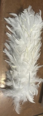 White or Black Dyed Long Ostrich Plume Feathers Pirate Fancy Hat Feather Plumes