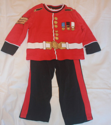 The Royal Collection Royal Guard Pajamas (2 Piece) Size 2-3 yrs. Discontinued Py