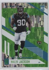 2017 Panini Unparalleled Lime Green Malik Jackson #72 0nr3
