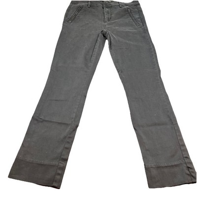 Level 99 Women's Gray PANTS,  Style# SA2EO2 Grizzly Skinny Slacks, Size 28 SOFT
