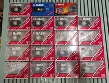 Lot of 17 BASF Ferro Extra I 90 Cassette Tapes New Sealed + 2 More! 🎶