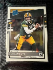 Panini 2020 Donruss Optic Rated Rookies Jordan Love Green Bay Packers #154 RC