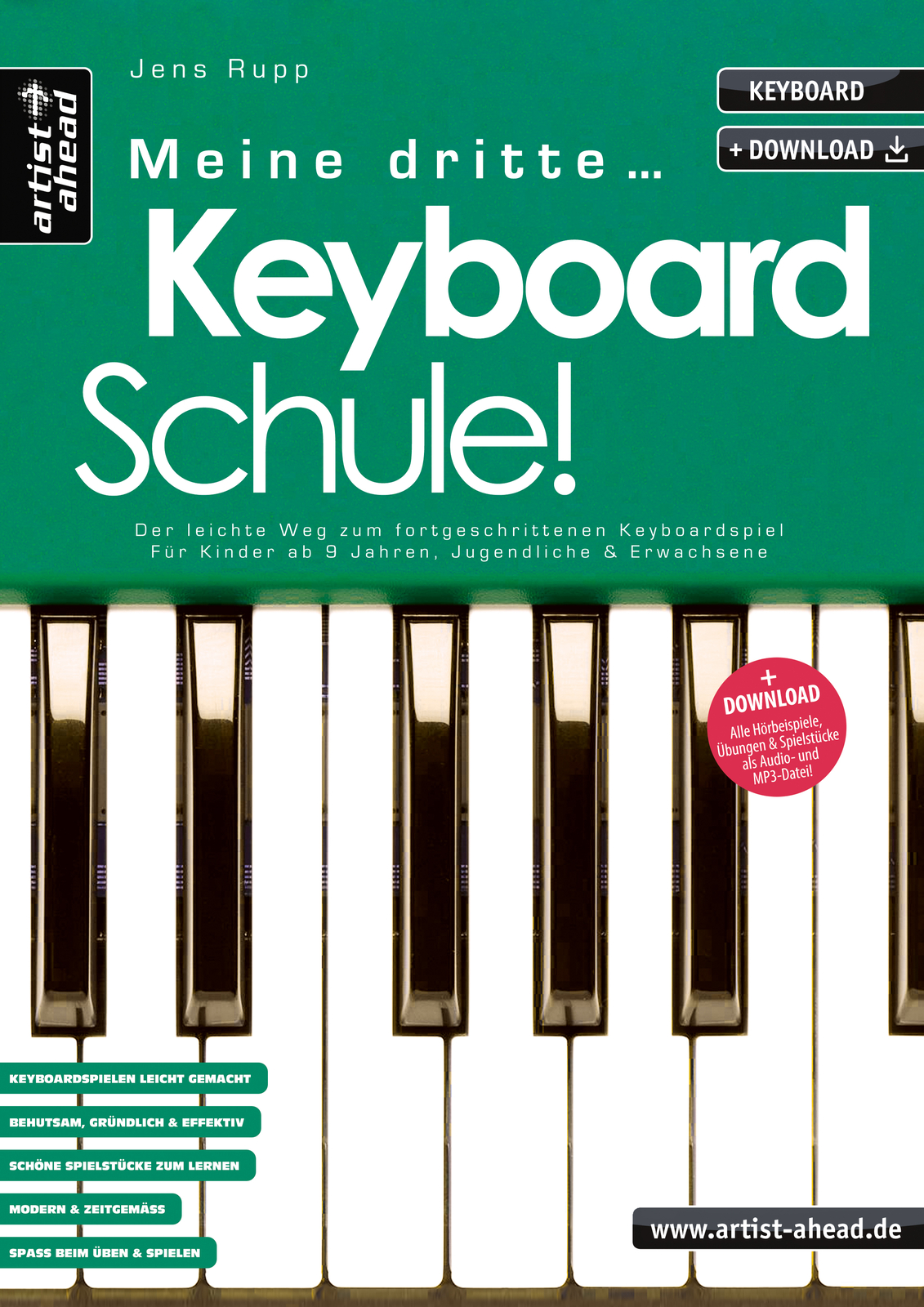 Thumbnail - Jens Rupp / Meine Dritte Keyboardschule