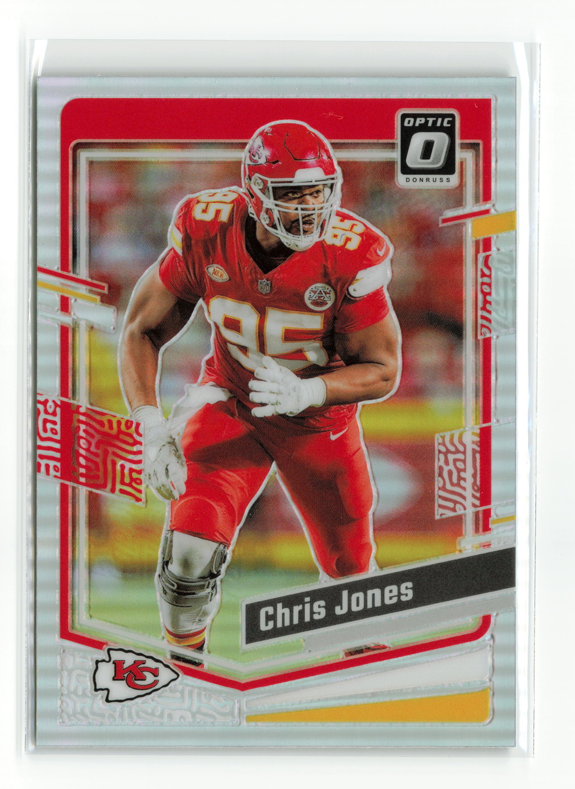 CHRIS JONES #88 2023 PANINI OPTIC CHIEFS STARS