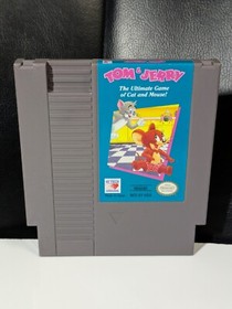 Mint Nintendo NES Tom & Jerry The Ultimate Game of Cat and Mouse Game In Box
