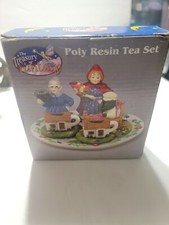 The Treasury of Fantasy - Little Red Riding Hood vintage miniature tea set