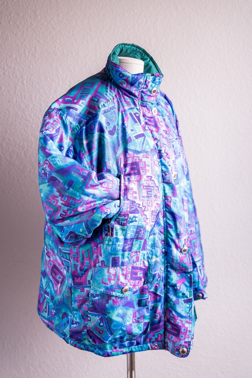 Brownstone Studio Jacket Size Large Abstract Desi… - image 2