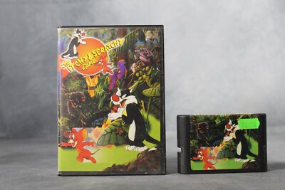 SEGA Mega Drive Spiel The Itchy & Scratchy Game