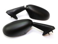 Spiegel Paar Schwarz E-GeprüFt FüR Yamaha FZS YZF-R1 YZF-R6 YZF-R7
