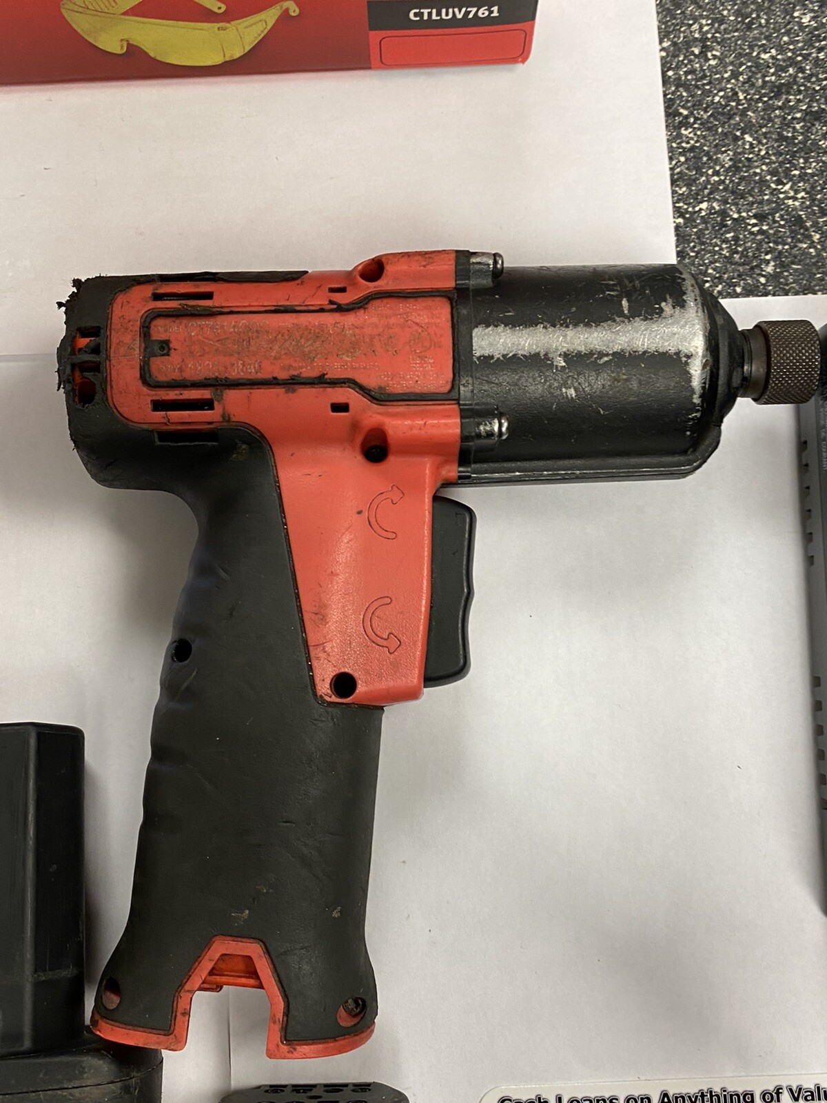 MicroLithium Cordless Impact Wrench Kit 