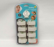safety 1st adhesive magnetic lock system with 8 locks and 2 keys