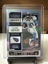 2023 DeAndre Hopkins Contenders Conference Ticket /99 No. 95 Tennessee Titans