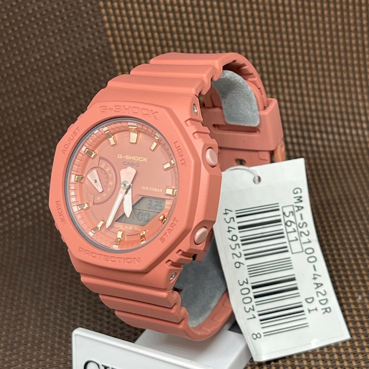 Casio G-Shock GMA-S2100-4A2 Octagon Downsizes Slim Series Matte