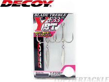 Decoy Y-F33BT Blade Treble Hook - Select Size