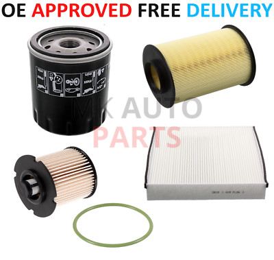 FOR FORD C-MAX 2.0 TDCI DIESEL SERVICE KIT OIL AIR FUEL CABIN FILTERS 2015 ON 