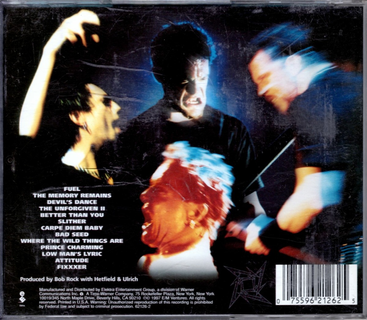 llica Reload UK盤LPレコード　1997年初版　　2枚組 Amazon.com: Metallica Classic Albums 1996-1997: Load + Reload