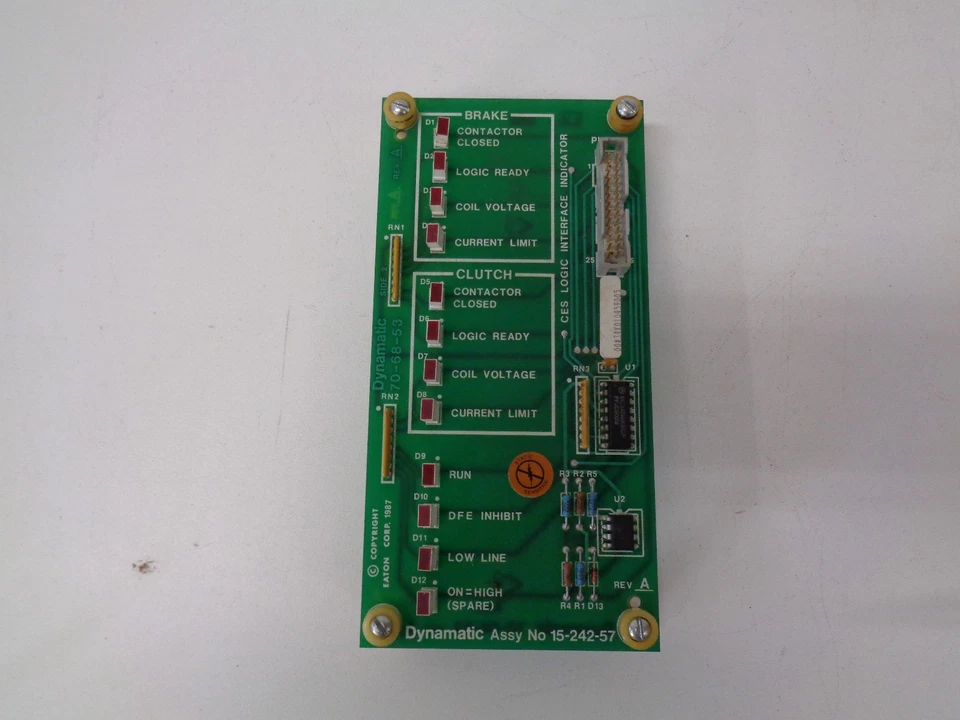 DYNAMIC 15-242-57 REV-A LOGIC INTERFACE BOARD - FREE SHIPPING - Image 3 of 4