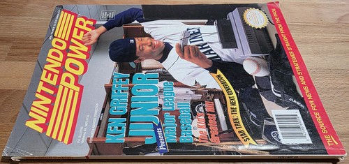 Nintendo Power Volume 59 Ken Griffey Junior Baseball mit Poster & Karten - Bild 3 von 3