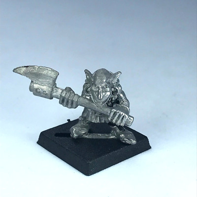 Goblin Krieger Zweihandaxt Orks & Goblins Zitadelle Warhammer Fantasy GW X12492