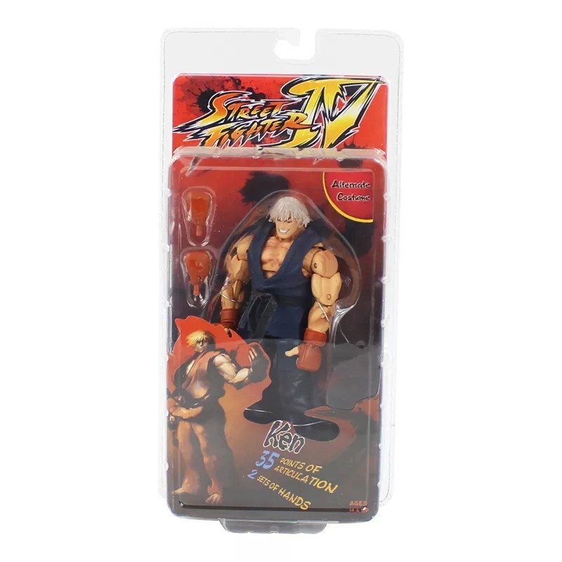 Street Fighter 4 Ken Master Alternate Costume Action Figure NECA
