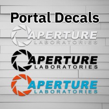Aperture Laboratories Vinyl Decal Sticker Car laptop window tumbler labs science