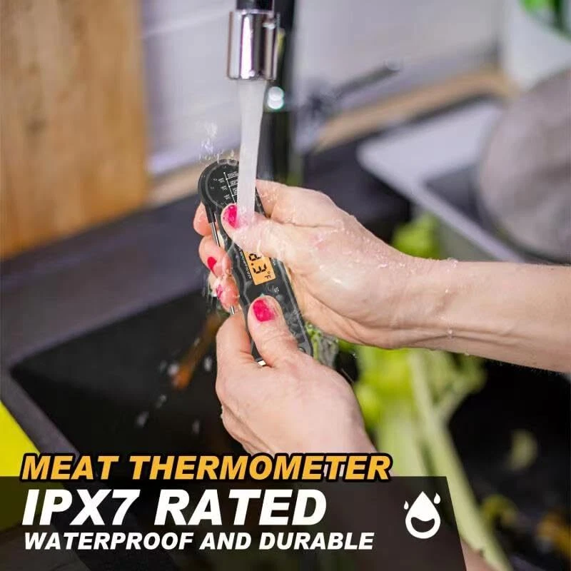 Meat Thermometer Digital, Instant Read Meat Thermometer for Cooking and