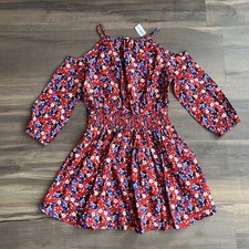 Kidpik Girls Floral Dress Large 12 New With Tags