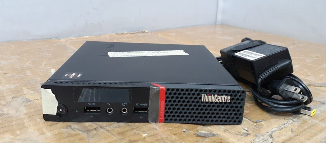 Lenovo ThinkCentre M715q AMD Ryzen 5 2400GE 8GB RAM 120GB Lenovo ThinkCentre M715q AMD Ryzen 5 2400GE 8GB RAM 120GB