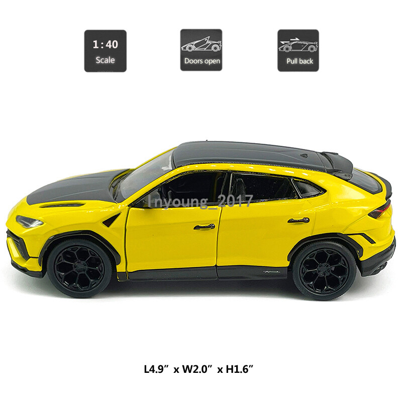 1:40 Lamborghini Urus Performante Model Car Diecast Toy Cars Pull