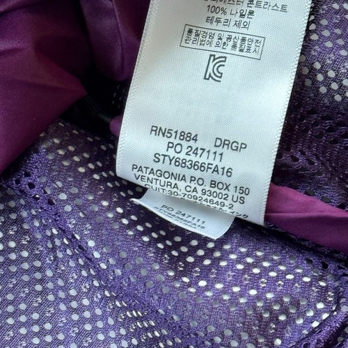 Patagonia Jacket Youth Girls XL 14 Pink 3 In 1 Hooded Ski Coat H2NO Rain 68366 - Picture 15 of 22