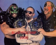 ROAD WARRIORS & PAUL ELLERING WRESTLER 8 X 10 WRESTLING PHOTO WCW WWF