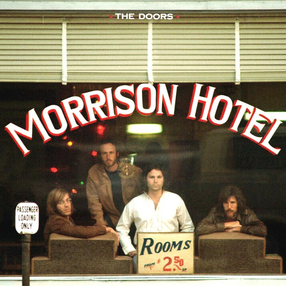 The Doors Morrison Hotel 12x12 Album Cover Replica Poster Gloss