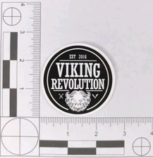 Viking Revolution Est 2016 Round Sticker
