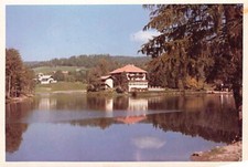 altes Foto Haus im See ca. 10,5 x 7,1cm Sammlungsaufl&ouml;sung dsc4842e
