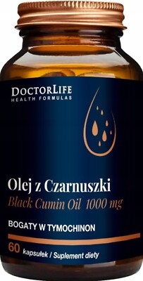 (Einheit/0,35 ) Doctor Life Schwarzkümmelöl Kapseln 1000mg - 60 Kapseln D/S
