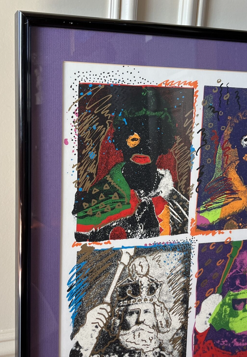 Mardi Gras Kings of Carnival Poster 1990 by Richard C Thomas